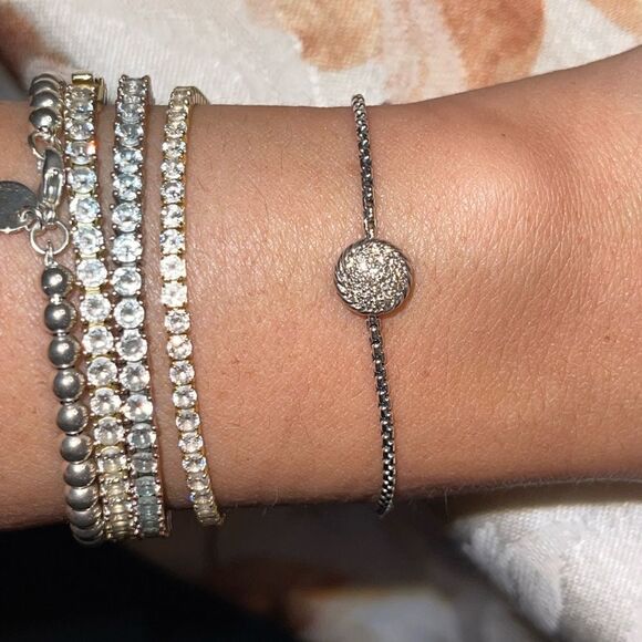 DAVID YURMAN Diamond Chatelaine Petite Pave Station Bracelet DAVID YURMAN - Picture 7 of 12